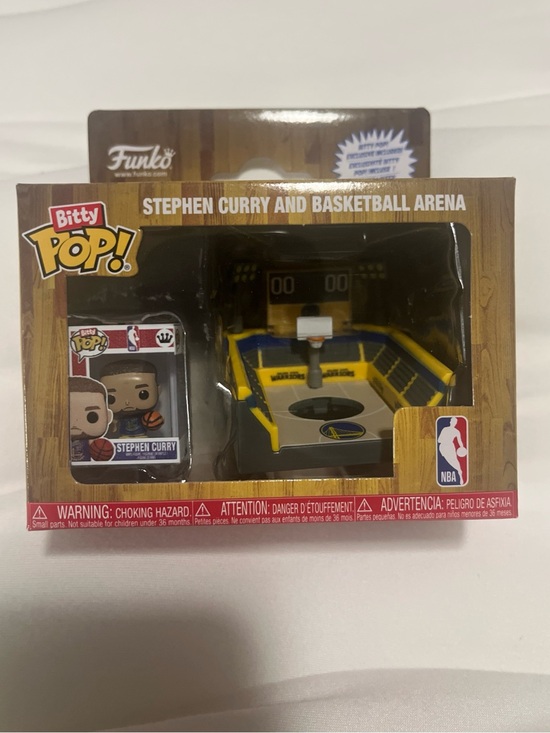 Funko Other - Funko Bitty Pop! NBA Stephen Curry Golden State Warriors Arena Brand New